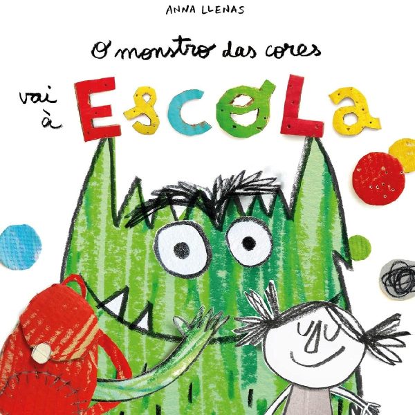 Capa de O Monstro das Cores vai à escola